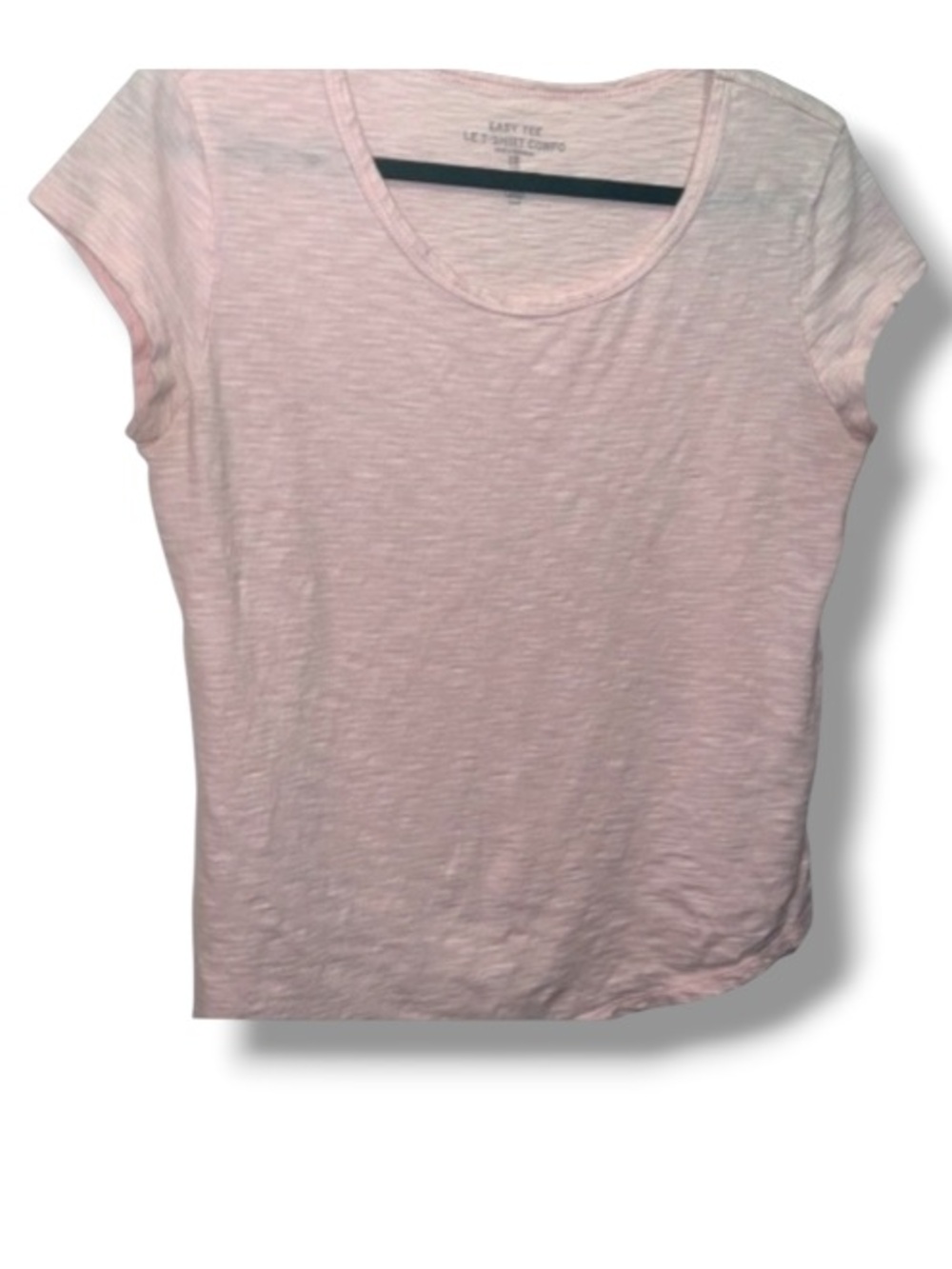 Gap Women’s Easy Tee LE T-Shirt Top Shirt Light Pink White Stripes
